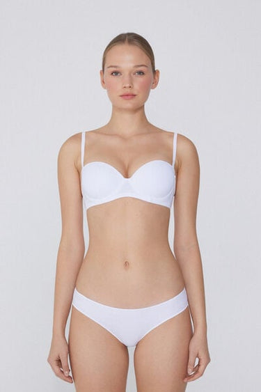Madrid Super Padded Recycled Microfibre Bandeau Bra
