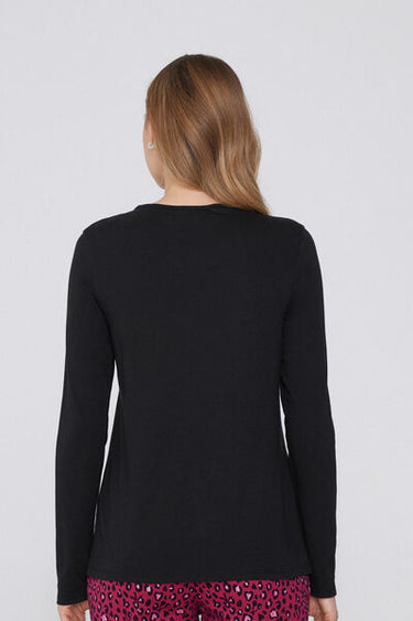 Long Sleeve Round Neck 100% Cotton T-shirt