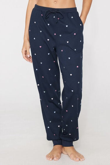 Heavy Printed Cotton Joggers