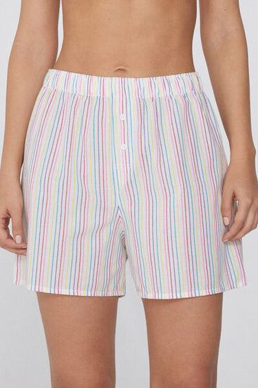 Cotton Canvas Shorts