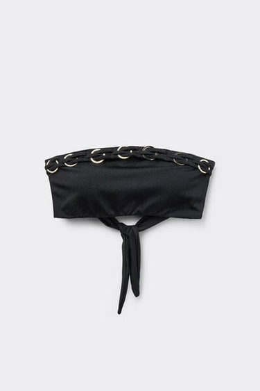 Royal Essence Lightly Padded Bandeau Bikini Top
