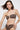 Chevron Shine Bandeau Bikini Top with Removable Padding