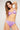 Lilac Shiny Glam Lightly Padded Push-Up Bikini Top
