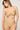 Gold Sparkling Touch Lightly Padded Push-Up Bikini Top