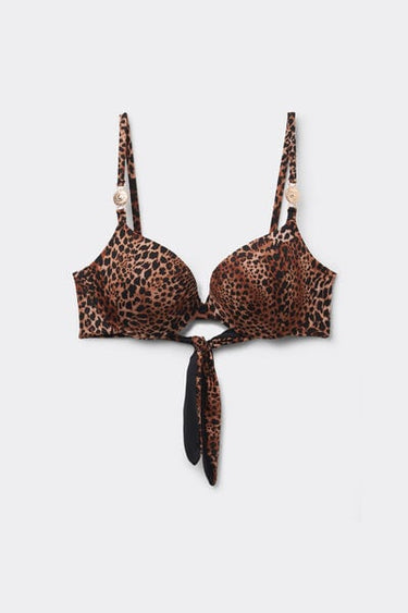 Savage Sun Lightly Padded Push-Up Bikini Top
