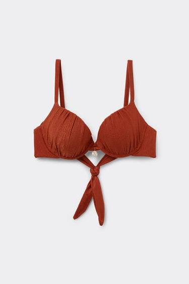 Rum Paradise Bay Lightly Padded Push-Up Bikini Top