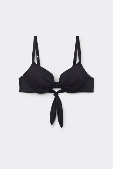 Recycled Microfibre Lightly Padded Push-Up Bikini Top
