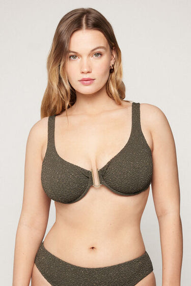 Crinkle Dune Balconette Bikini Top