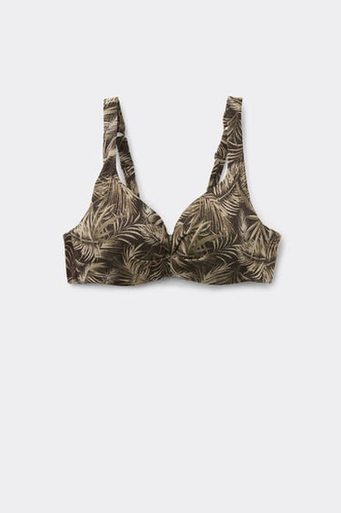 Golden Tropics Lightly Padded Balconette Bikini Top