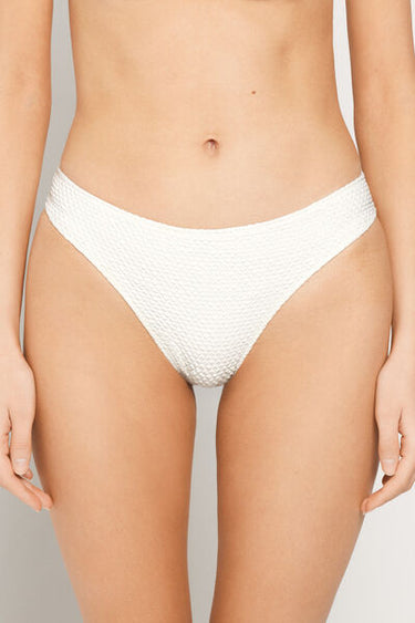 Piqué Wave Brazilian Bikini Bottoms