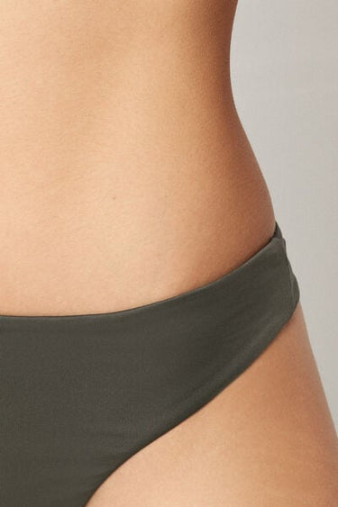 Timeless Look Camo Green Brazilian Bikini Bottoms