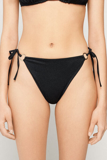 Royal Essence Brazilian Bikini Bottoms with Ties