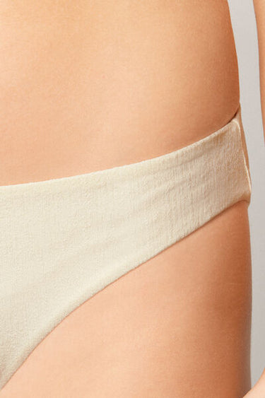 White Paradise Bay Classic Bikini Bottoms