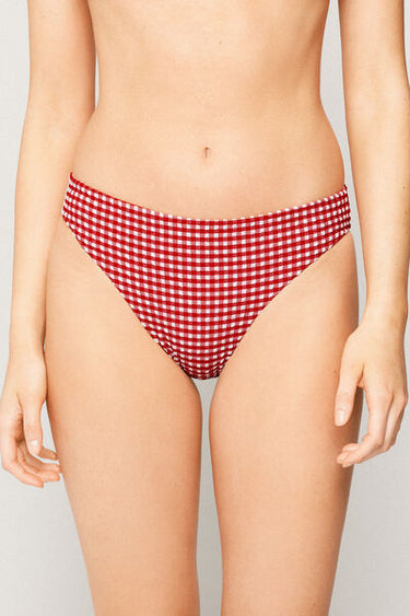 Summer Vichy Classic Bikini Bottoms
