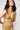 Olive Green Sparkling Touch Lightly Padded Triangle Bikini Top