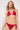 Timeless Look Gloss Red Triangle Bikini Top