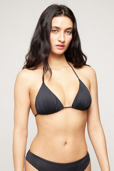 Recycled Microfibre Lightly Padded Triangle Bikini Top