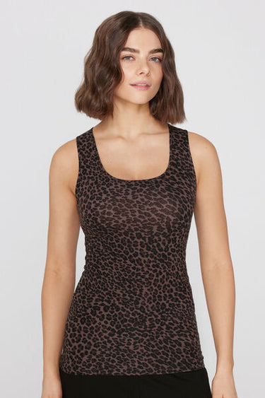 Organic Cotton Camisole with Wide Shoulder Straps