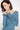 Lightweight Lace/Merino Wool Top with V-Neck