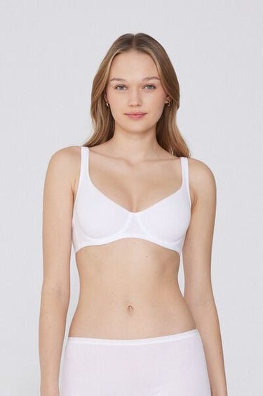 Paris Organic Cotton Balconette Bra