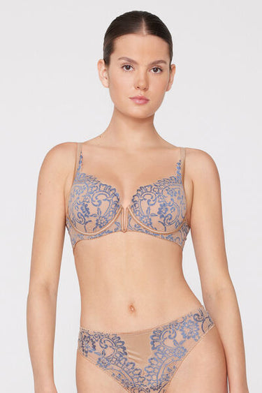 Wien Romantic Bloom Lightly Padded Balconette Bra