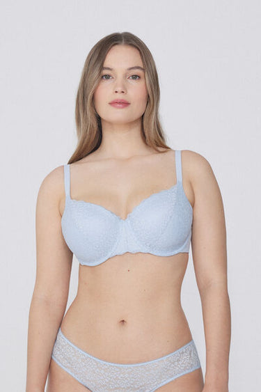 Prague Full Cover Recycled Lace Balconette Bra