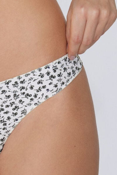 Printed Microfibre Brazilian Briefs