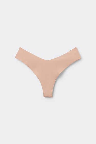 High-Leg Laser-Cut Recycled Microfibre Brazilian Briefs