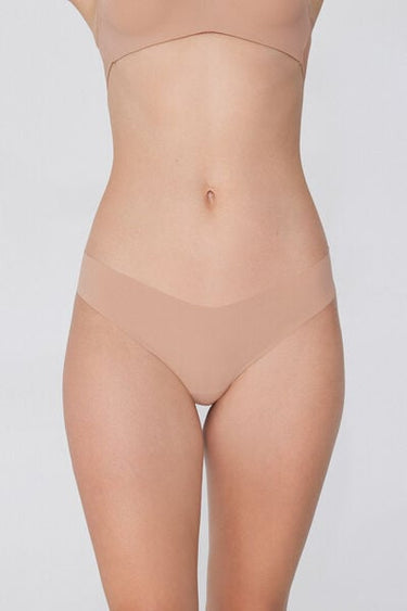 High-Leg Laser-Cut Recycled Microfibre Brazilian Briefs