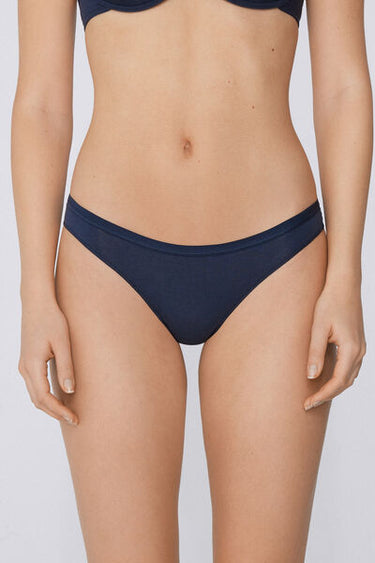 Plain Colour Cotton Brazilian Briefs