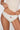 Ribbed Cotton Brazilian Briefs with Embroidery