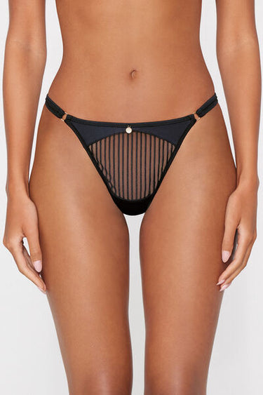 Sheer Lines Thong