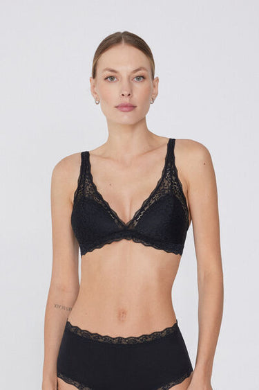 Havana Recycled Lace Triangle Bra