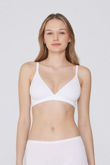 Lisbon Organic Cotton Triangle Bra