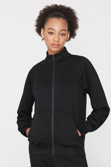 Soft Touch Sweatshirt with Zip