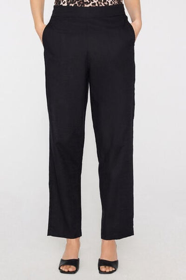 Cotton Canvas Cigarette Trousers