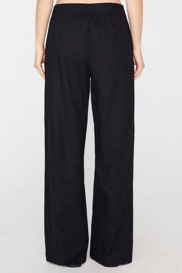 Cotton Canvas Palazzo Trousers