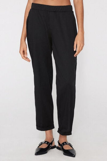 Gabardine Cigarette Trousers