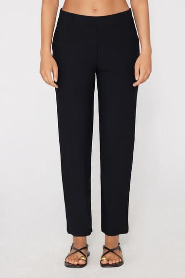 Long Easy Fit Microfibre Cigarette Trousers