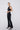 Flared Trousers in Stretch Canvas