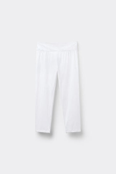 Organic Cotton Capri Leggings