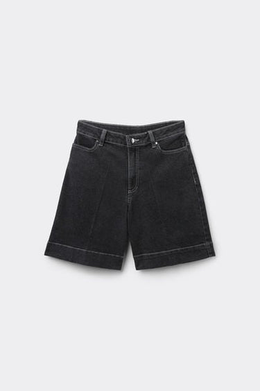 Denim Bermuda Shorts