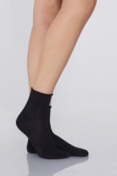 5 Pairs of Hemless Cotton Short Socks