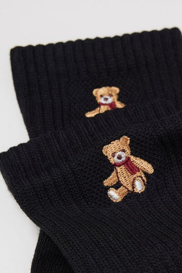 Short Patterned Sport Socks