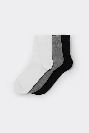 3 Pairs of Women’s Thermal Cotton Short Socks