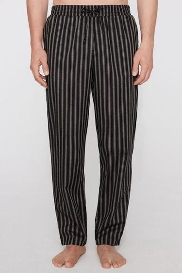 Cotton Canvas Trousers with Pockets