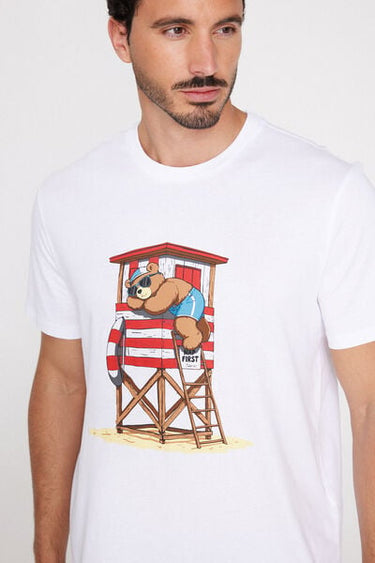 Bear Print Short Cotton Pyjamas
