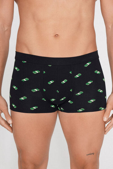 Printed Stretch Cotton Boxers