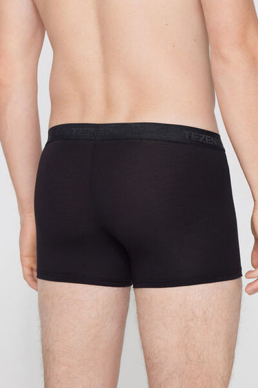 Stretch Viscose Boxers with Logo Elastic