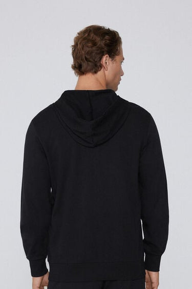 Long-Sleeved Zip-Up Hoodie